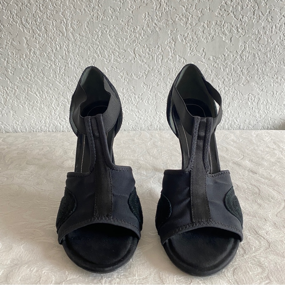 BALENCIAGA black leather Sandals - Picture 3 of 12